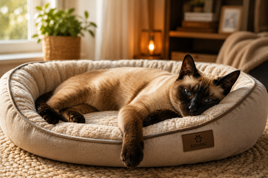 ¿Por qué los gatos siameses beben poca agua?