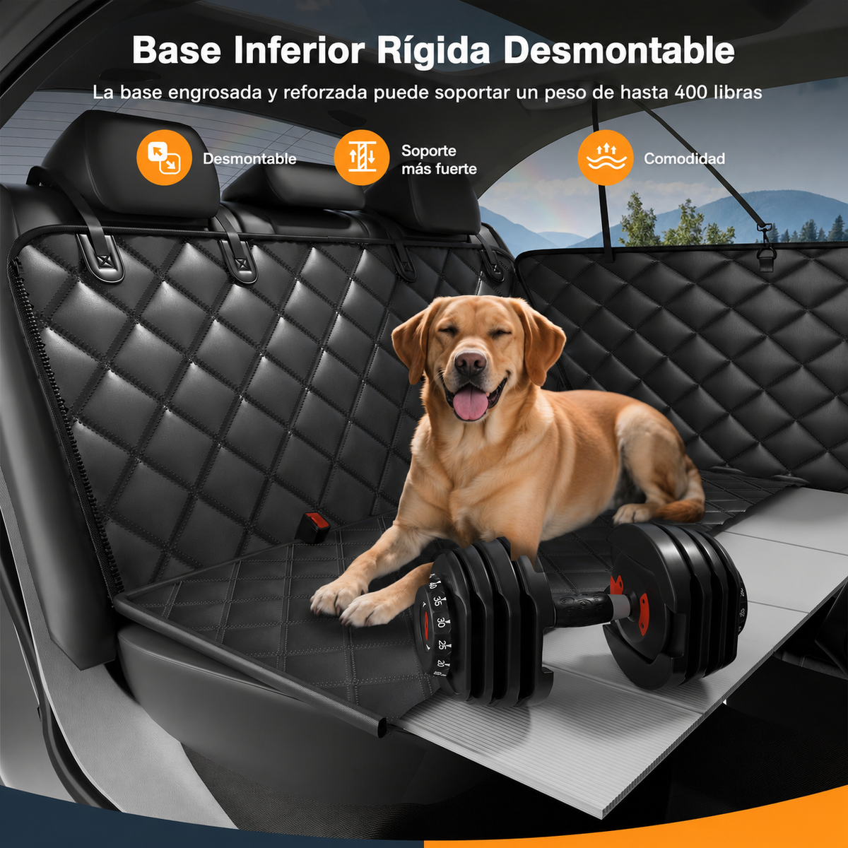 TravelShield™ | Protector Premium para Asiento Trasero