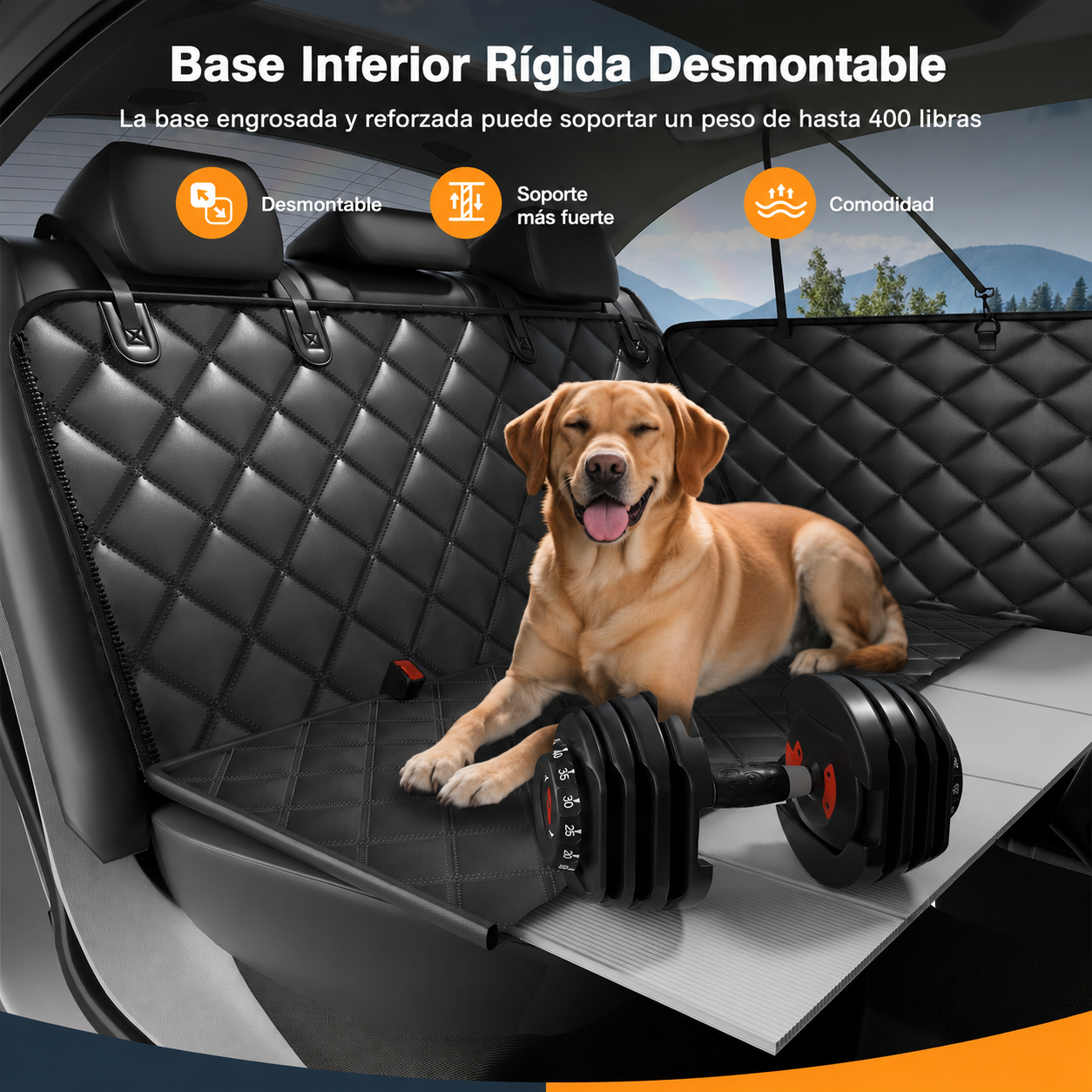 TravelShield™ | Protector Premium para Asiento Trasero