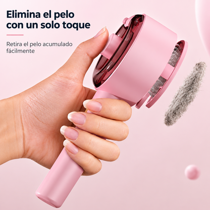 Steam Brush Cepillo de Vapor para Mascotas - Cepillo Recargable USB para Perros y Gatos