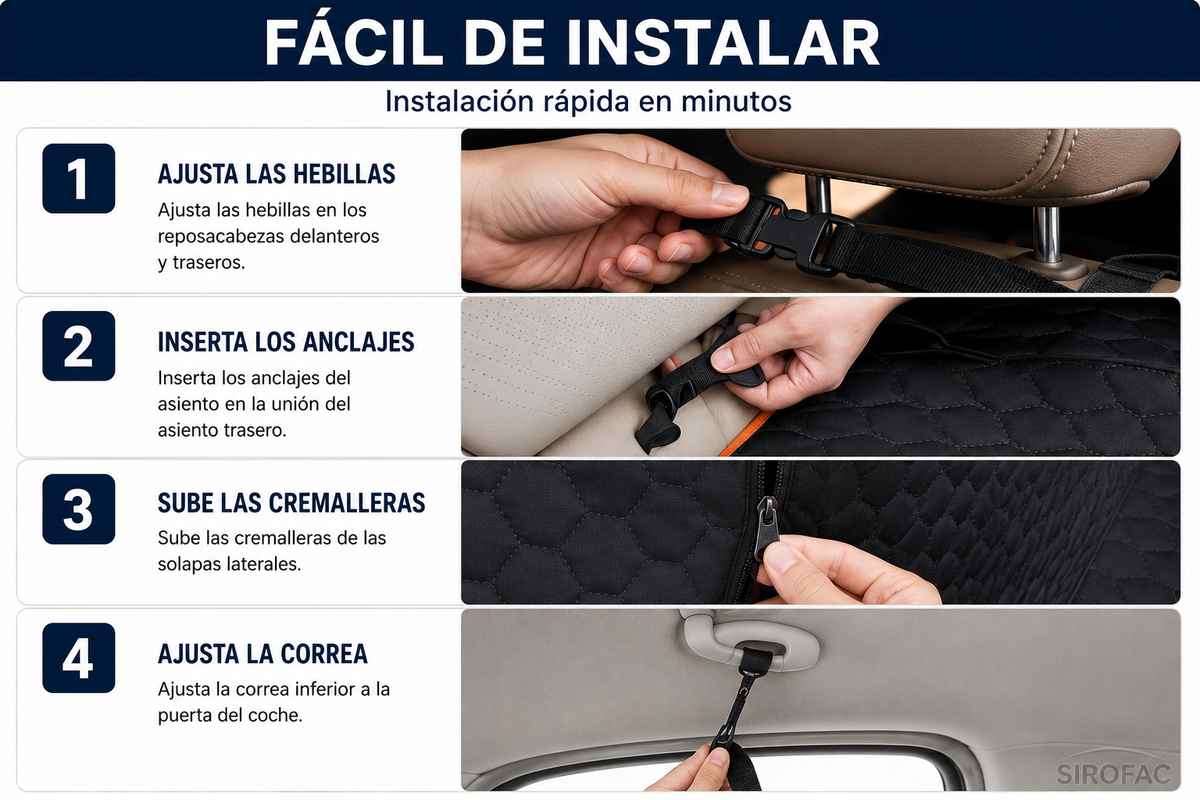 TravelShield™ | Protector Premium para Asiento Trasero