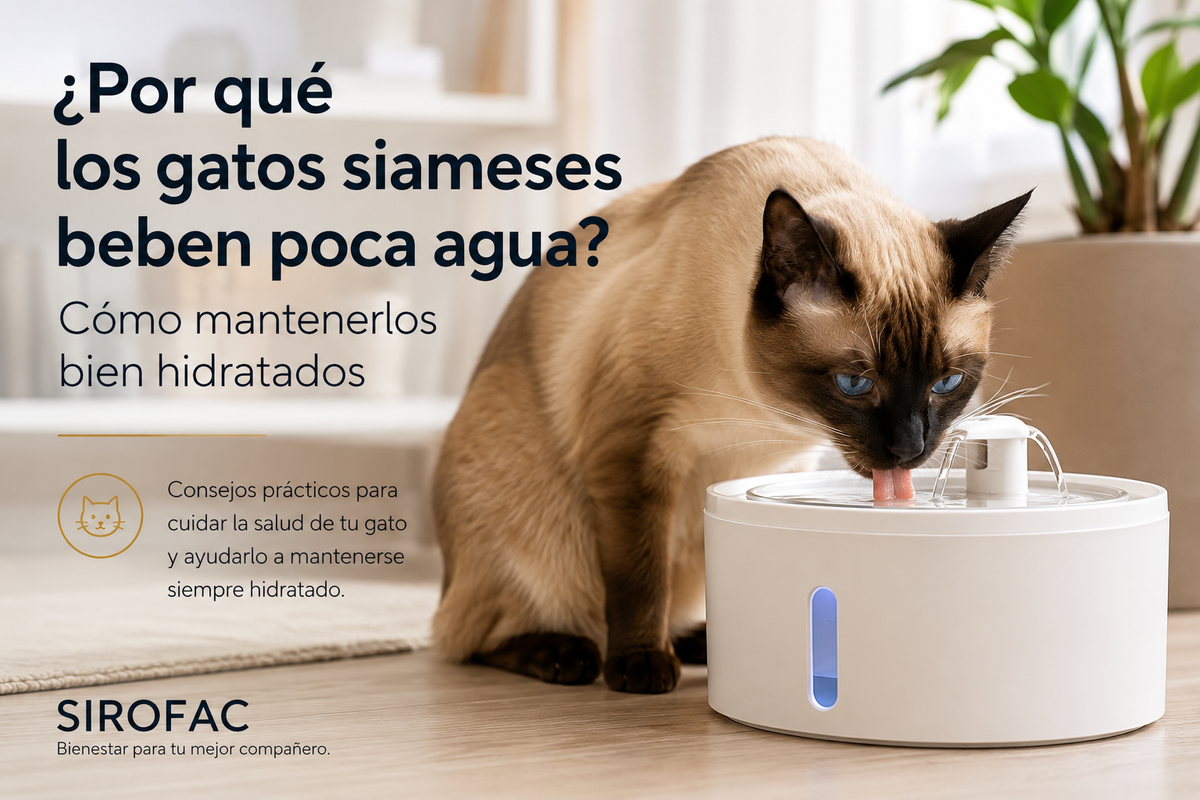 PureFlow Fuente de Agua Inteligente para Mascotas - Fuente con Filtro para Perros y Gatos