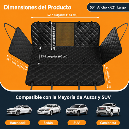 TravelShield™ | Protector Premium para Asiento Trasero
